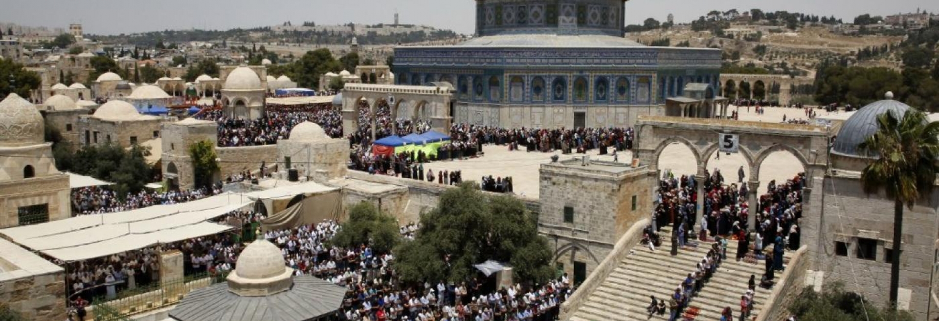 Alquds Fund and Endowment supports medical clinics at Al-Aqsa Mosque